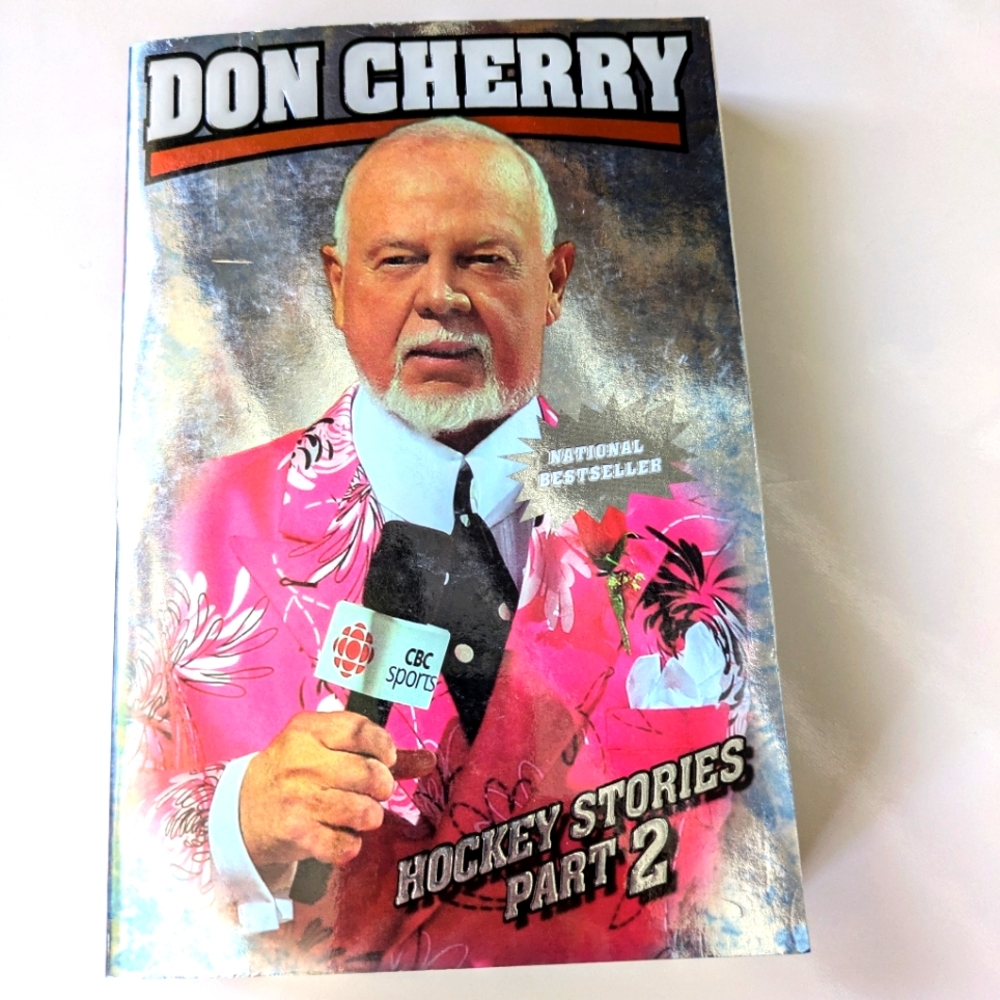 Don Cherry Hockey Stories Part 2 Paperback Book 2010 Used Sports